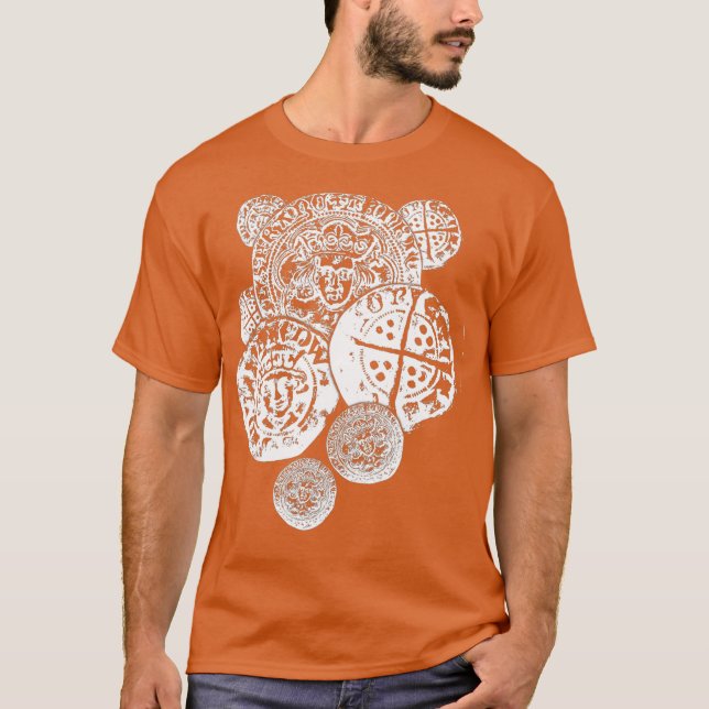 Camiseta Monedas de colección (Anverso)