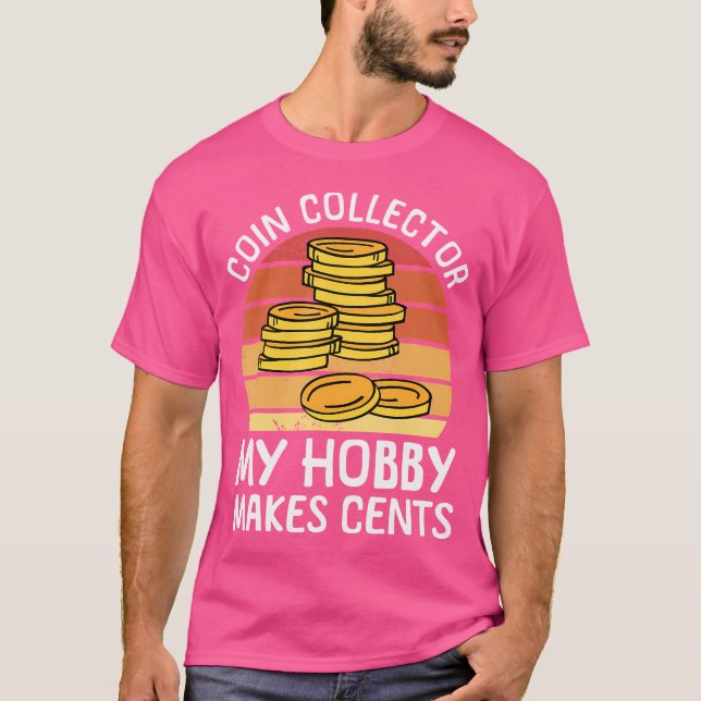 Camiseta monedas de colección numismática de monedas (Anverso)