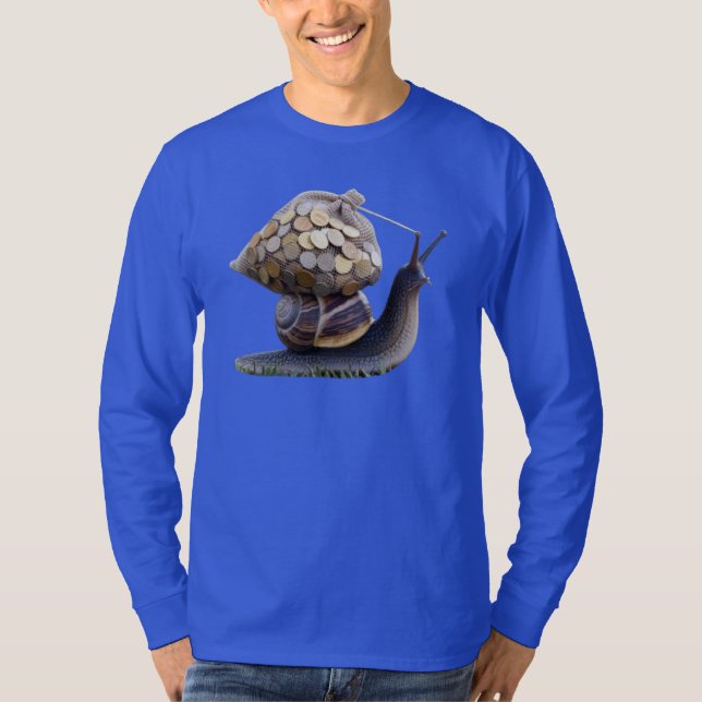 Camiseta Monedas de transporte de caracoles (Anverso)