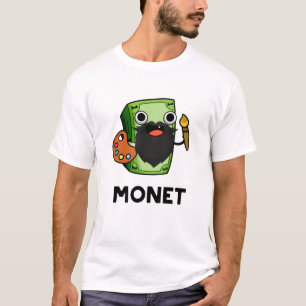Camiseta Monet Cute Artite Money Pun