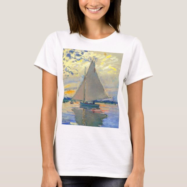 Camiseta Monet Sailboat en Le Petit-Gennevilliers (Anverso)