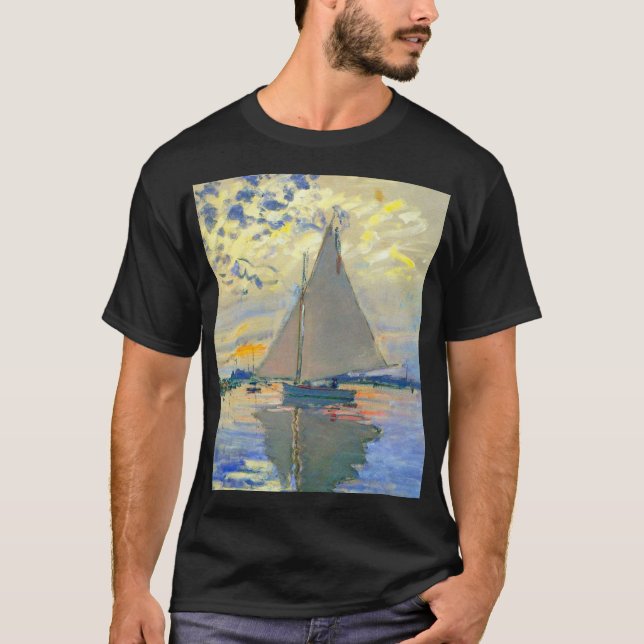 Camiseta Monet Sailboat en Le Petit-Gennevilliers (Anverso)
