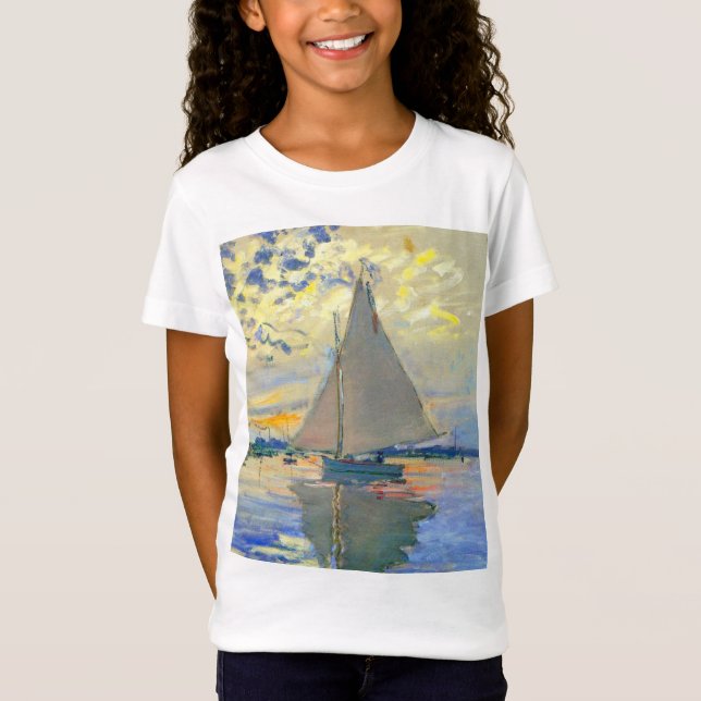 Camiseta Monet Sailboat en Le Petit-Gennevilliers (Anverso)
