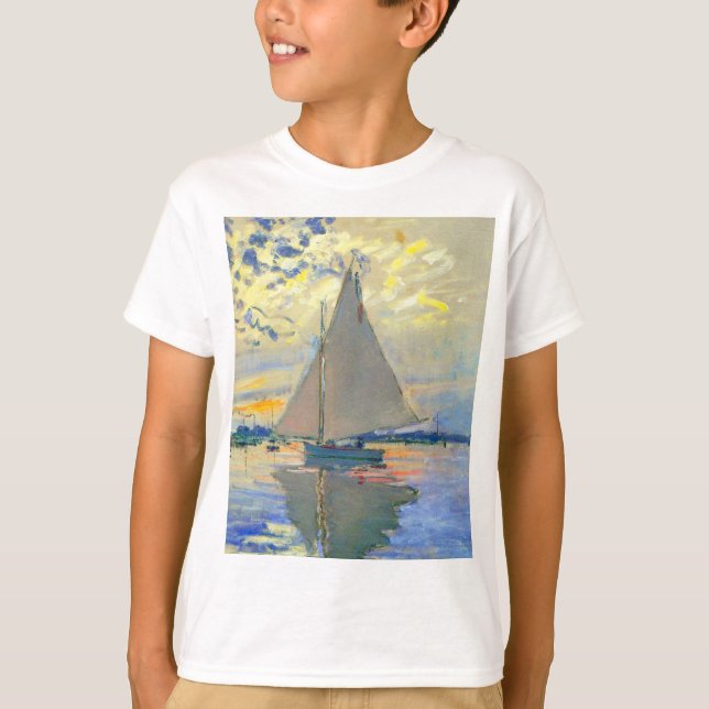 Camiseta Monet Sailboat en Le Petit-Gennevilliers (Anverso)