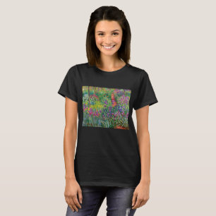 Camiseta Monet "The Iris Garden at Giverny"