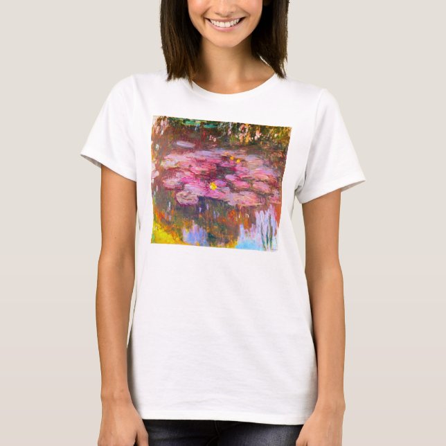 Camiseta Monet Water Lilies 1917 (Anverso)