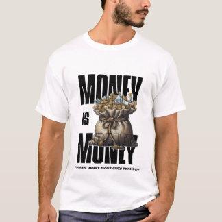 Camiseta Money Brings Respect – Bold Hustle Tee