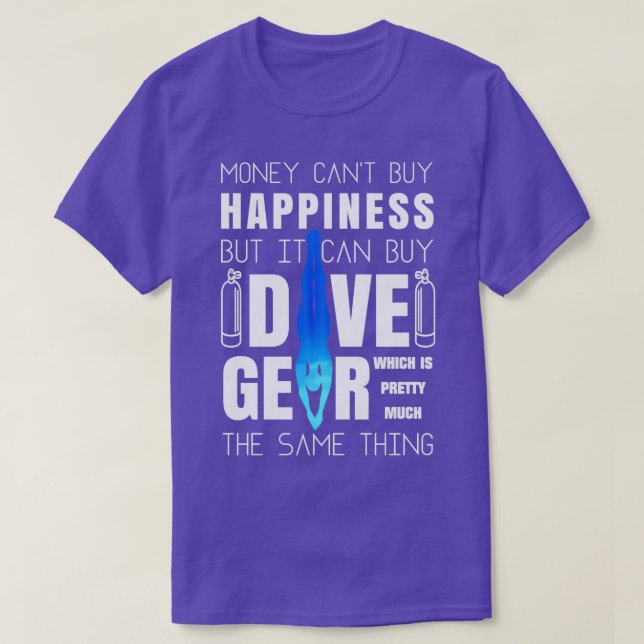 Camiseta Money Canx27t Compra Felicidad Pero Puede Comprar  (Diseño del anverso)