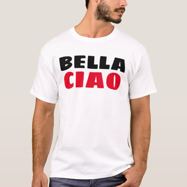 Camiseta Money Heist Bella Ciao (Anverso)
