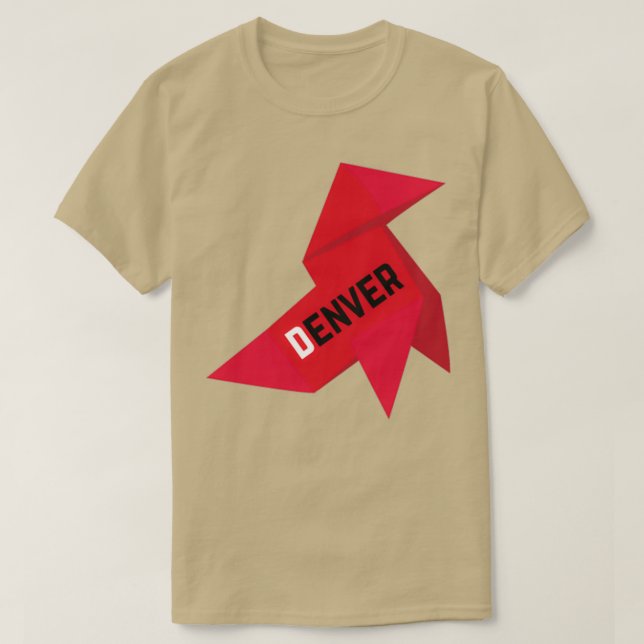 Camiseta Money Heist Denver Origami (Diseño del anverso)