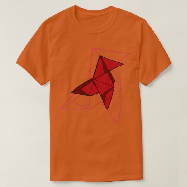 CAMISETA MONEY HEIST ORIGAMI BIRD (Diseño del anverso)