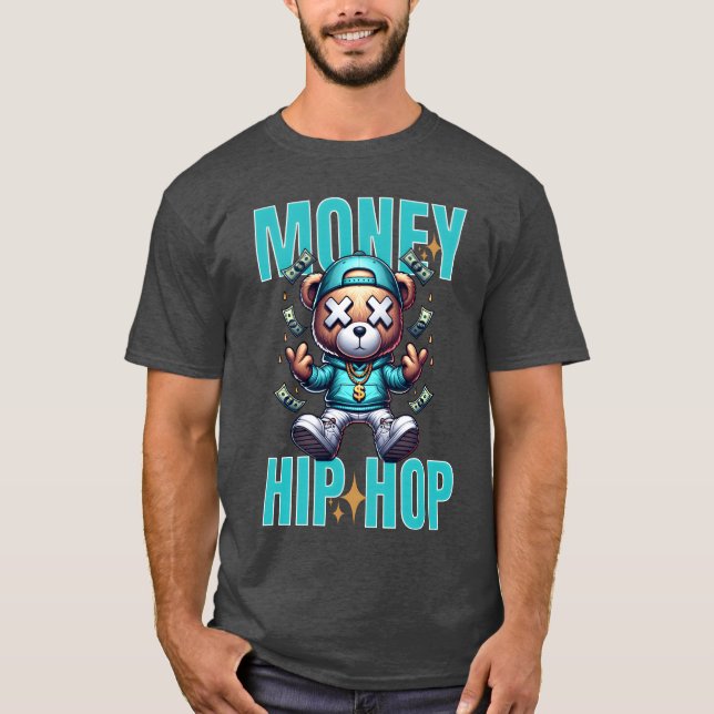 Camiseta Money HipHop boy (Anverso)