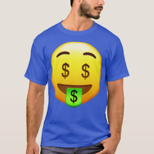 Camiseta Money Mouth Face Emoji TShirt