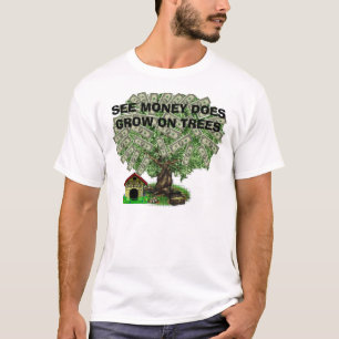 Camiseta money_tree5, VEN que EL DINERO CRECE EN ÁRBOLES