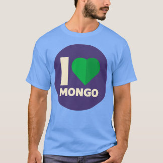 Camiseta MongoDB Amo el Mongo