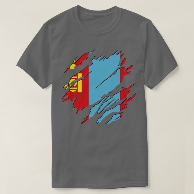 Camiseta Mongolia Siempre (Diseño del anverso)