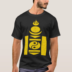 CAMISETA MONGOLIA SOYOMBO SÍMBOLO MONGOLAIN FLAG 1