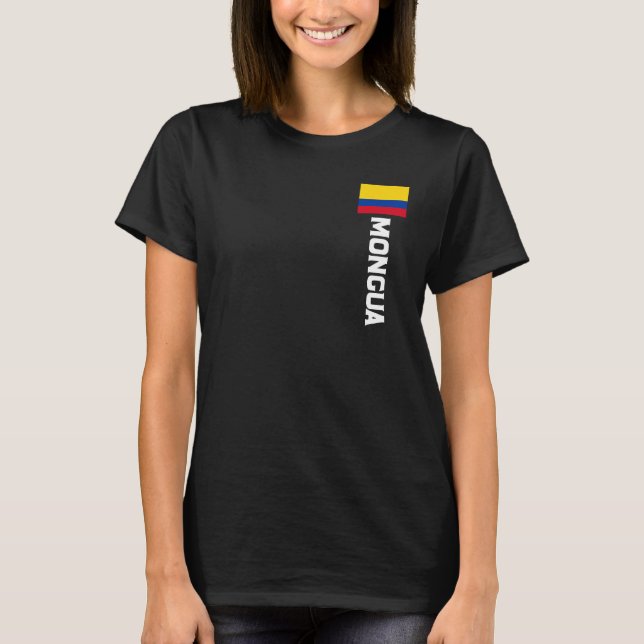 Camiseta Mongua Colombia Para Hombres, Mujeres, Niños Colom (Anverso)