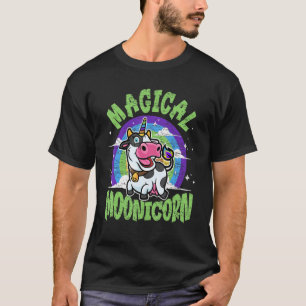 Camiseta Monicornio Magnético Unicornio Para Hombres Vaca 1