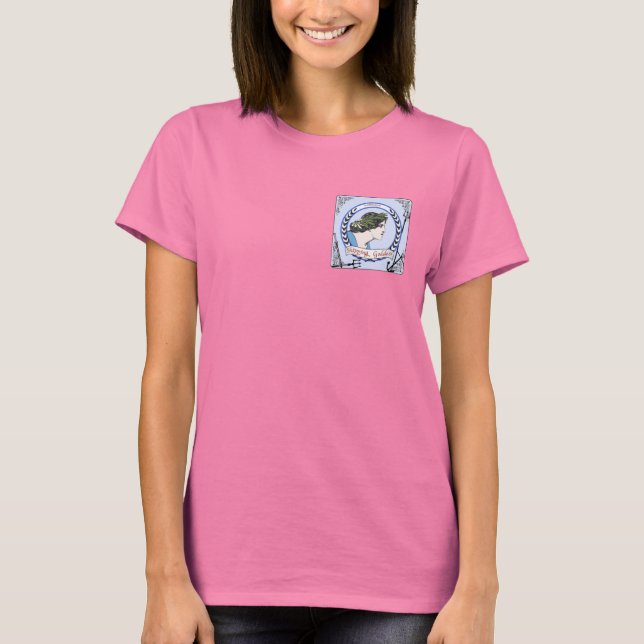 Camiseta Monique, diosa de la navegación (Anverso)