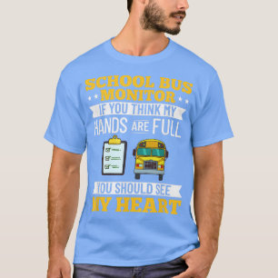 Camiseta Monitor de Autobús Asistente Auxiliar de Autobús E