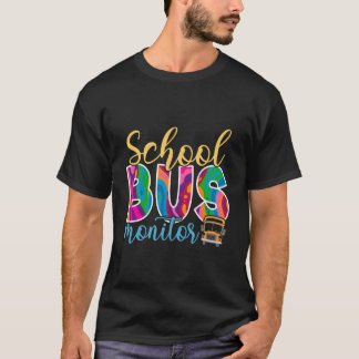 Camiseta Monitor de Autobús Escolar