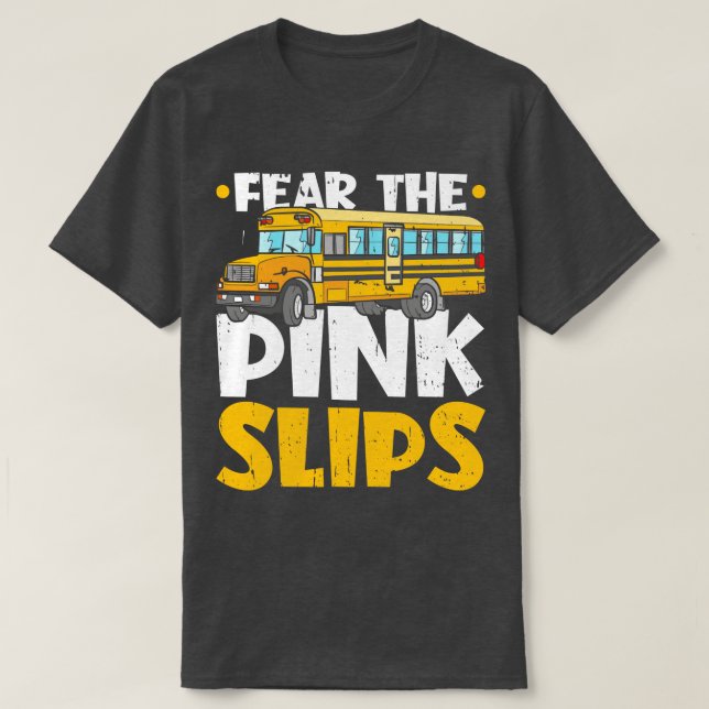 Camiseta Monitor de autobús: escolta rosa, ayuda para autob (Diseño del anverso)