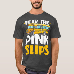 Camiseta Monitor de autobús: escolta rosa, ayuda para autob