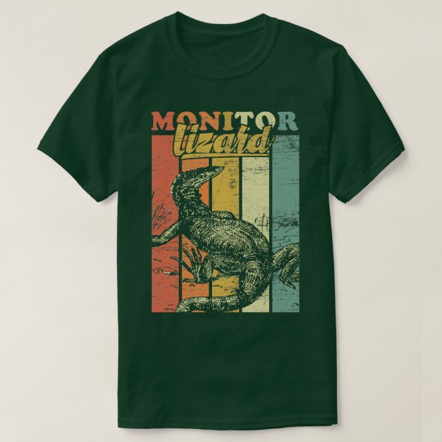 Camiseta Monitor Lizard 1 (Diseño del anverso)