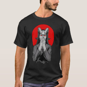 Camiseta Monja Baphomet Satánica Horror Monja Impía Arte Os