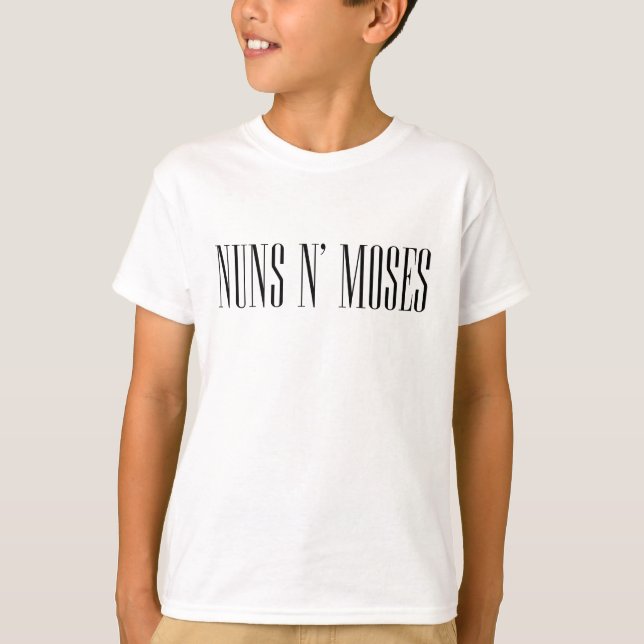 Camiseta Monjas N' Moisés (Anverso)