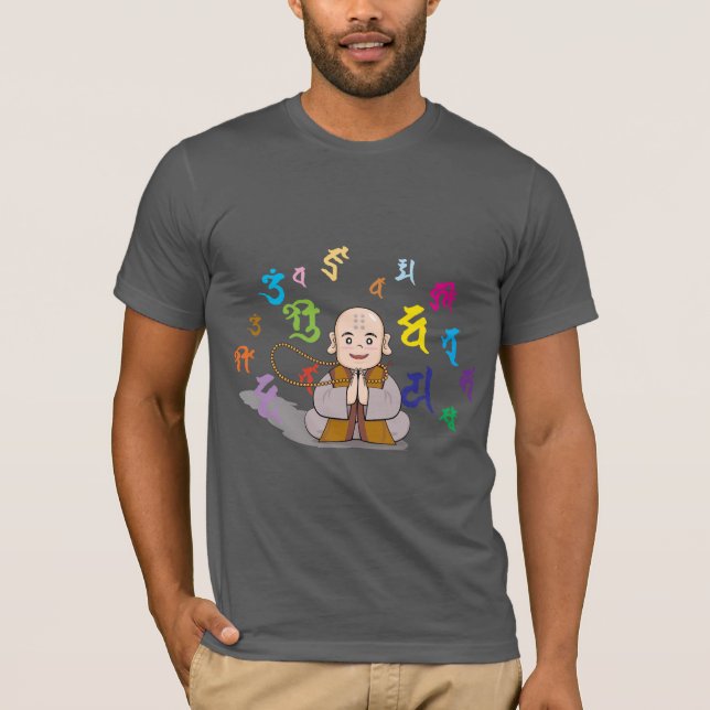 Camiseta Monje adorable (Anverso)