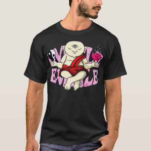 Camiseta Monje budista Zen Meditación Buda Om