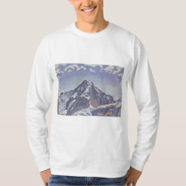 Camiseta Monje Monje Con Nubes (Ferdinand Hodler)