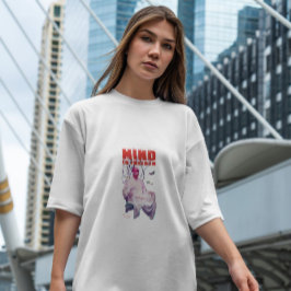 Camiseta Monje Robot Con Mariposas