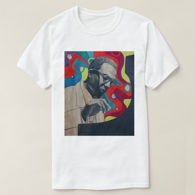 Camiseta Monje Thelonious (Diseño del anverso)