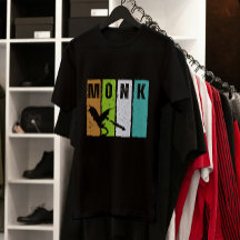 Monk Dungeon Fantasy Role play Grunge T-Shirt