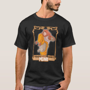 Camiseta Monk Dungeons And Bears Nerdy Bear Nerd Geek Rpg D