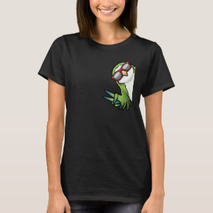 Camiseta Monk Parakeet Quaker Parrot Bird De Side Sunglas