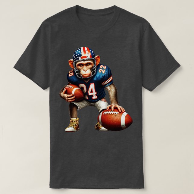 Camiseta Monkey American (Diseño del anverso)