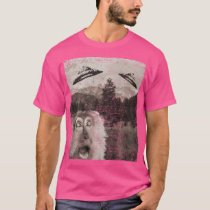 Camiseta Monkey Ape Space Ufo Incoming Ufo Landing Funny Uf