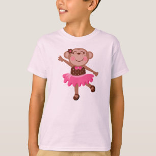Camiseta Monkey Ballerina