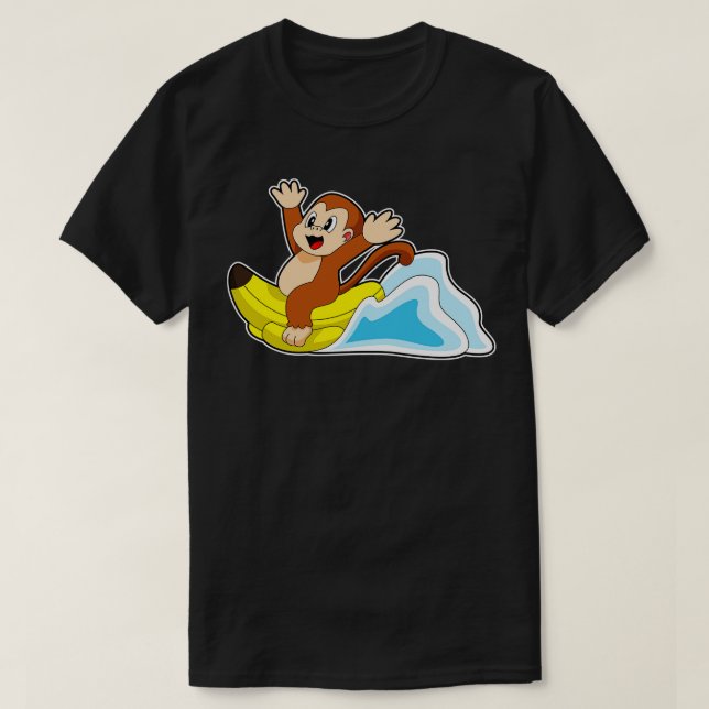 Camiseta Monkey Banana (Diseño del anverso)