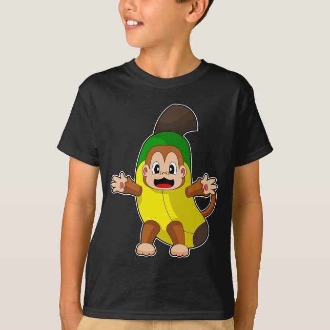 Camiseta Monkey Banana Costume (Anverso)