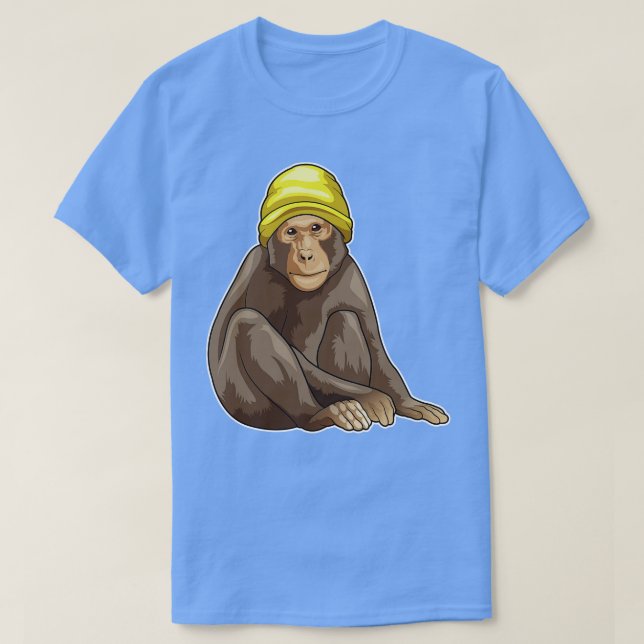 Camiseta Monkey Beanie (Diseño del anverso)