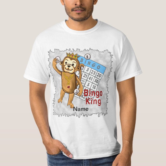 Camiseta Monkey Bingo King (Anverso)