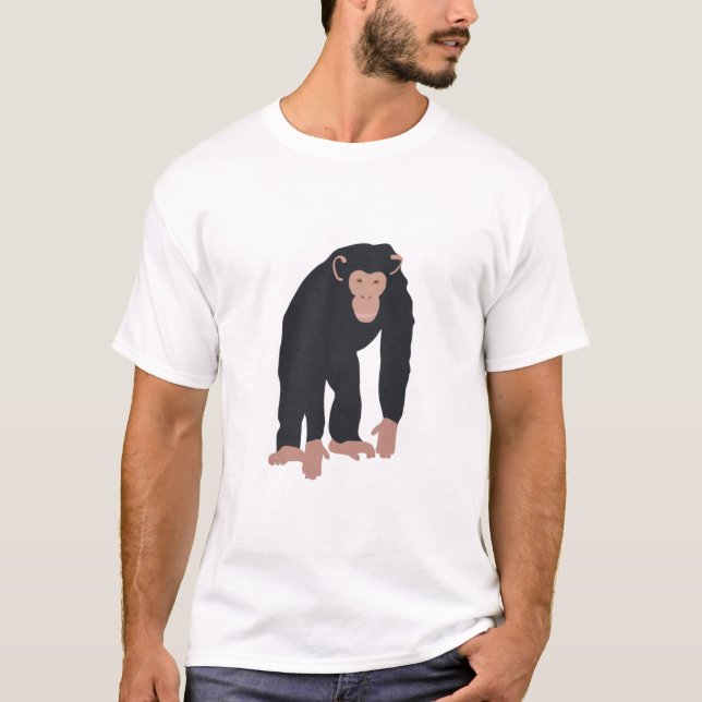 Camiseta Monkey Chimpanzee (Anverso)