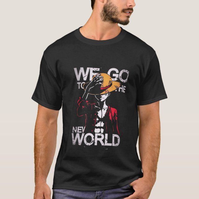 Camiseta Monkey D.Luffy unisex tee (Anverso)