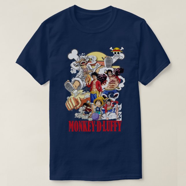 Camiseta Monkey Dluffy (Diseño del anverso)