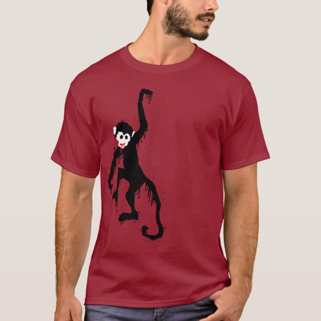 Camiseta monkey dripz (Anverso)